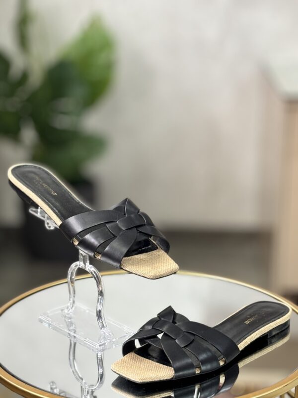 Sandales Saint Laurent Tribute plates T.40