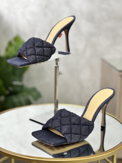 Sandales Bottega denim T.39,5
